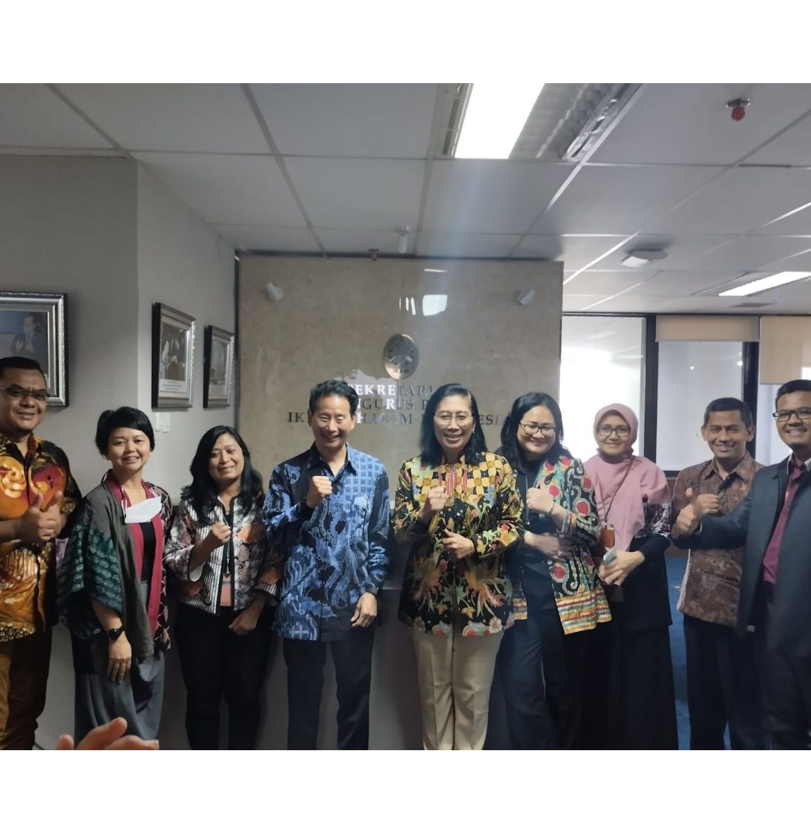 Penjajagan Kerjasama Komisi III PP IKAHI dan OPDAT (Office of Overseas Prosecutorial Development, Assistance, and Training) US Department of Justice.